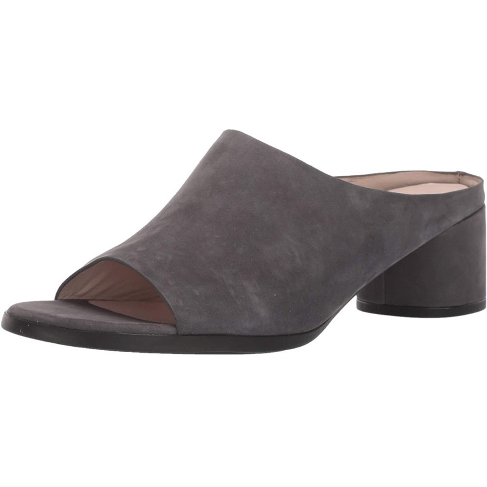 Ecco gray suede mule.  NWOT size 7.